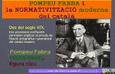 Pompeu Fabra i la normativització moderna del català