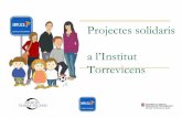 Implica't amb projectes solidaris a l'Institut Torrevicens