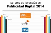 Estudio de Inversión en Publicidad Digital (total 2014)