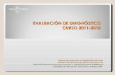81214 evaluación de diagnóstico 2011 2012