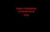 Final comarcal orientació 2012