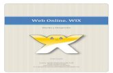 Web online. wix