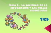 Tema 5   la sociedad de la información y las nuevas tecnologías