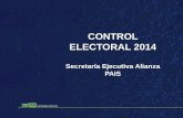 Control electoral sistemas integrados
