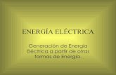 Generación energía eléctrica