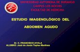 Semiologia radiologica de abdomen agudo