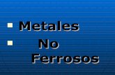 METALES NO FERROSOSAdrian