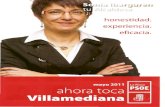 Fotos presentacion candidatura PSOE Villamediana de Iregua