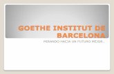 Goethe institut de barcelona