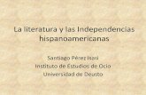 Historia y literatura hispanoamericana en torno a las independencias