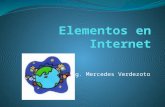 Elementos en internet