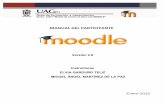 Manual del participante moodle  UACED