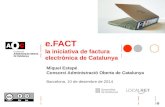 2014-12-10 Associació Catalana Empreses Consultores - e.Fact la iniciativa de factura electrònica de Catalunya