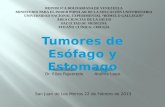 Tumores de esofago y estomago