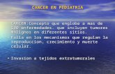 CANCER EN PEDIATRIA