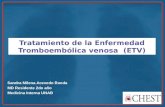SEMINARIO Enfermedad tromboembolica venosa CHEST 2012