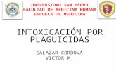 Intoxicación por plaguicidas