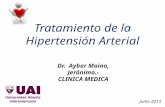 TRATAMIENTO DE HTA, PAUTAS BASICAS - Dr. AYBAR MAINO, JERONIMO