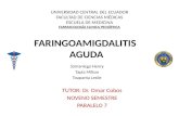 Faringoamigdalitis bacteriana aguda