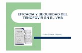 Eficacia y seguridad de Tenofovir en VHB