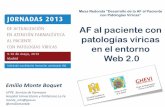 AF al paciente con patologías víricas en el entorno 2.0