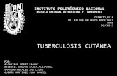 Tuberculosis cutaneadermatología