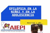 Tratar, evaluar y clasificar al niño con Epilepsia