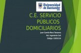 Tarifas servicios publicos