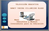 Televisión educativa Nancy Yadira Villamizar olago