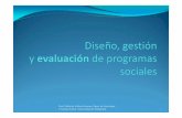 Tema II la evaluación de programas sociales