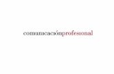 Presentacion corporativa Comunicacion Profesional