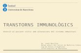 Trastorns immunitaris
