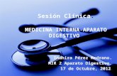 Sesion Clinica Medicina Interna - Aparato Digestivo.
