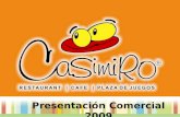Presentación Casimiro - Sponsoreo