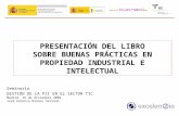 Presentación del libro de Buenas prácticas en propiedad intelectual en el sector TIC