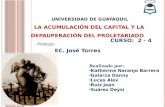 La acumulación del capital/ Universidad de Guayaquil
