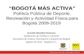 Bogota mas activa.  2010