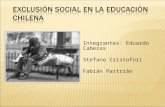 Exclusión social en la educación chilena