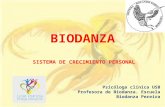 Presentación y definición de biodanza.