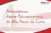 Indicadores Sócio-Educacionais de Sta. Rosa de Lima