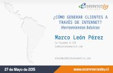 Presentación Marco Leon - eCommerce Day Santiago 2015