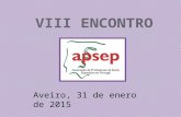 VIII ENCONTRO APSEP_CANDEDO