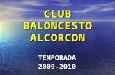 Baloncesto alcorcon 2009-10