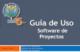 Guía de uso software de eventos-Registro de semillleros , participantes y proyectos- Eliana Santos