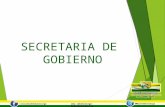 Informe de gestión Secretaría General y de Gobierno, 2014-I
