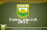 Cuenta Pública 2011, Escuela El Tejar