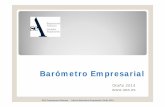 Barómetro Empresarial de Álava (Otoño 2014)