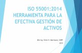 ISO 55001:2014 Herramienta para la efectiva Gestión de ACtivos