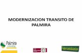 Presentación de la modernización  en la secretaría de movilidad de palmira