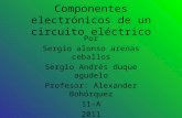 Componentes electricos de un circuito electrico
